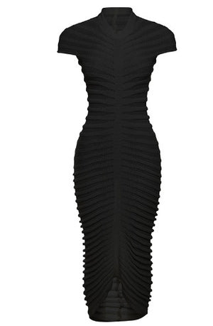 TAYLA Cover Up Maxi Bodycon Dress