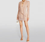 INESSA Crystals Blazer Dress